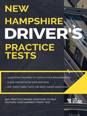 cover image of New Hampshire Driver's Practice Tests